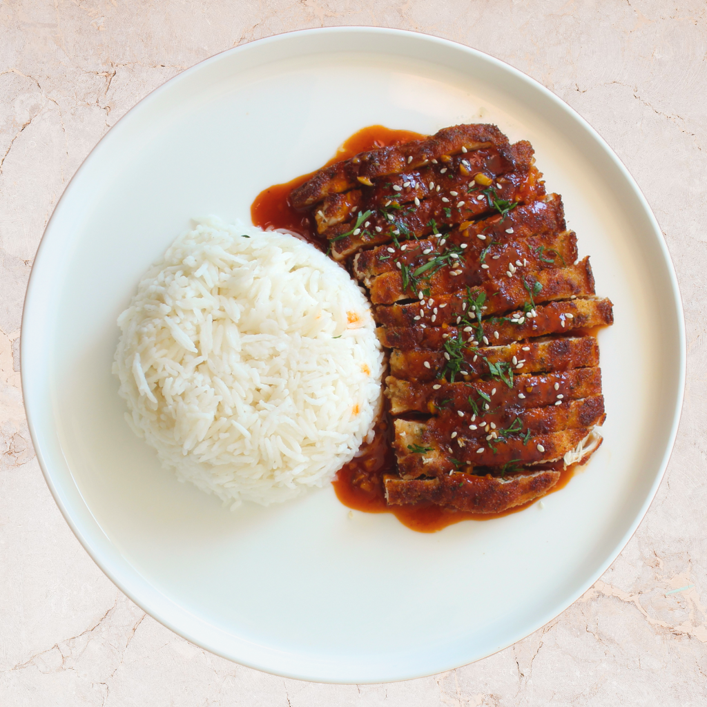 Chicken Gochujang with Rice