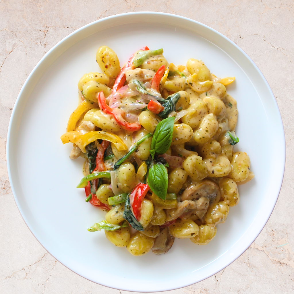 Creamy Mushroom Chicken Gnocchi