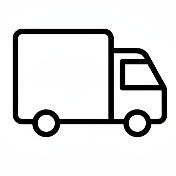 Rounded truck icon